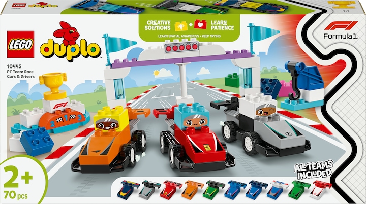 Image du produit LEGO F1 Team Rennautos mit Rennfahrern (10445)