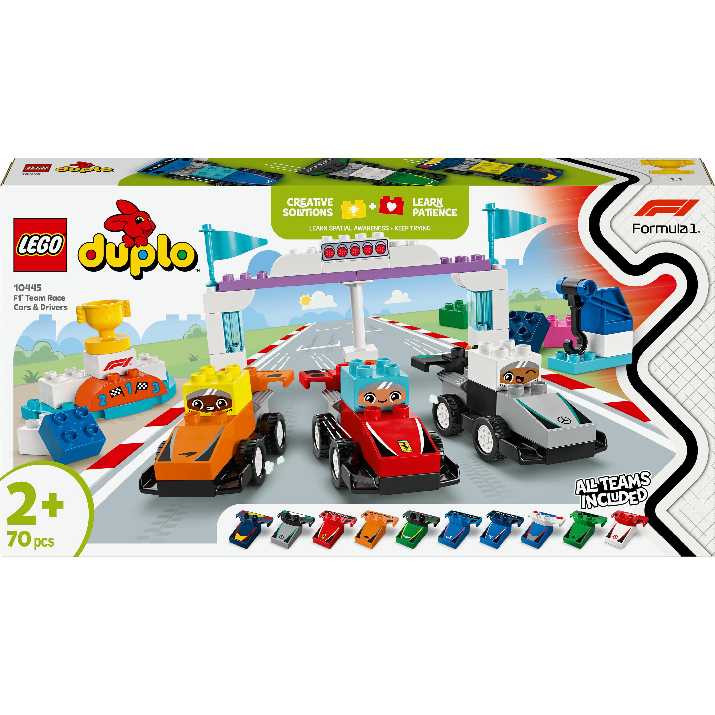 LEGO F1 Team Rennautos mit Rennfahrern (10445)
