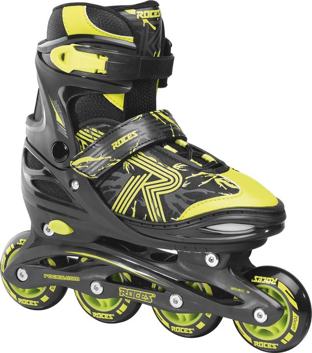 Produktbild Roces Schlittschuhe Jokey 3.0 Boy schwarz-limonkowe 400845 03 (26-29) (28)
