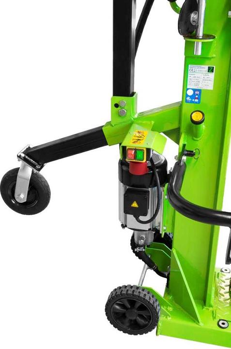 Actual product image Zipper Electric log splitter ZI-HS 12 tonnes ( according to new standard )