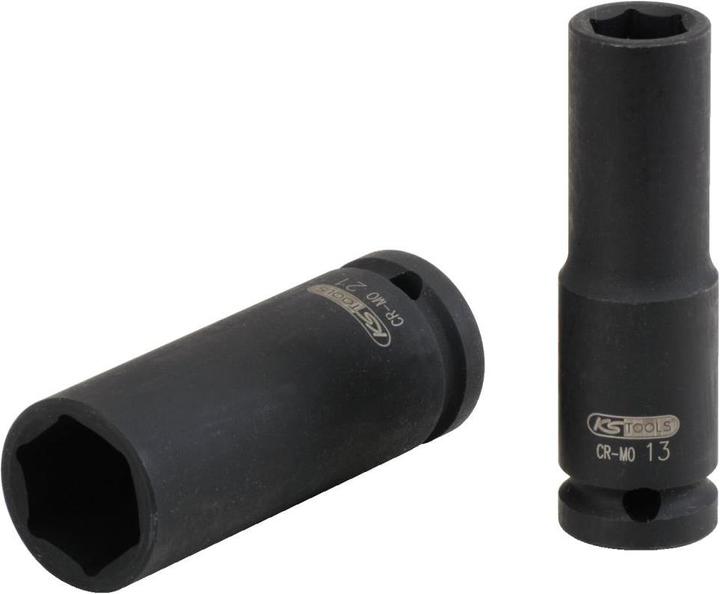 Actual product image KS Tools 1/2 hex power socket. long. 17mm 515.111 (17 mm)