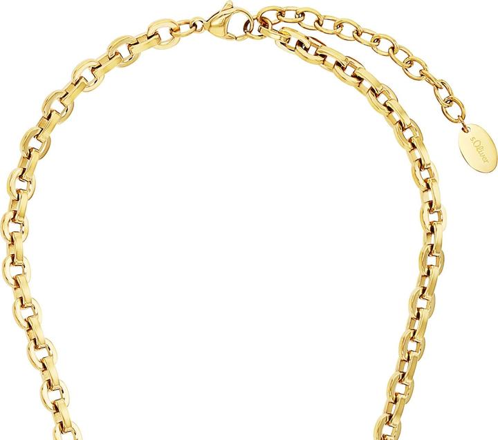 Image du produit S.Oliver Collier pour femme, acier inoxydable (Acier inoxydable, 5 cm)