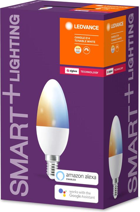 Produktbild Ledvance Smart+ Candle (E14, 6 W, 470 lm, 1 x, F)