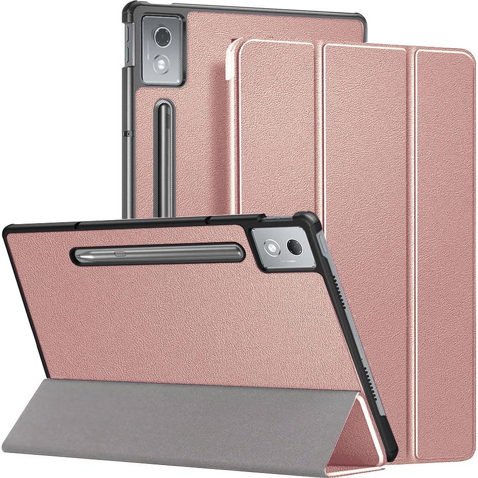 Techsuit - FoldPro - Lenovo Tab P12 12.7 (2025) / Lenovo Idea Tab Pro 12.7 (2025) - Rose Gold (Lenovo Idea Tab Pro, Lenovo Tab P12), Cover tablet, Pin