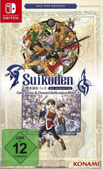 Konami Suikoden I & II HD Remaster (Switch, DE)