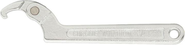 Actual product image KS Tools Hinged hook wrench with nose. 32-76mm 517.1303 (32 mm, 45 mm, 58 mm, 50 mm, 41 mm, 43 mm, 44 mm, 63 mm, 33 mm, 54 mm, 68 mm, 34 mm, 62 mm, 42 mm, 66 mm, 67 mm, 56 mm, 35 mm, 46 mm, 74 mm, 55 mm, 37 mm, 76 mm, 70 mm, 57 mm, 39 mm, 48 mm, 38 mm, 65 mm, 52 mm, 75 mm, 49 mm, 40 mm, 60 mm, 71 mm, 47 mm, 36 mm)