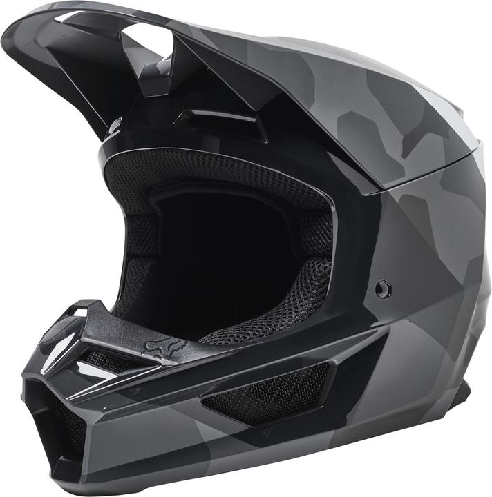 Produktbild Fox Helmet 22 Yth V1 Bnkr, Ece Blk Camo (49 - 50 cm)