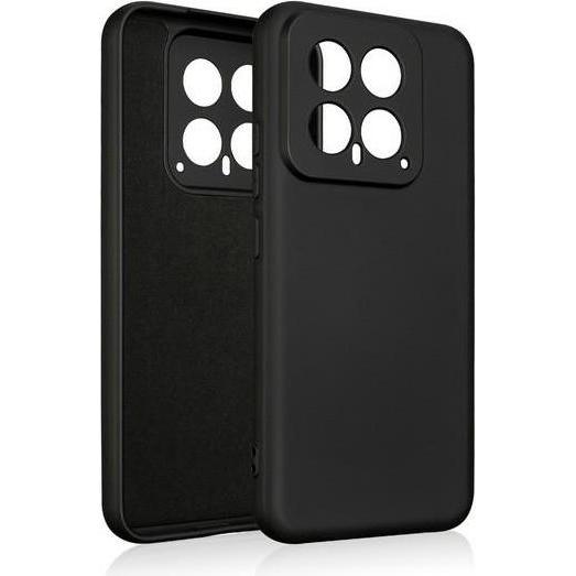 Beline Custodia in silicone Xiaomi 14 czarny/nero (Xiaomi 14), Cover smartphone, Nero