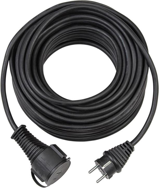 Image du produit Brennenstuhl Bremaxx câble d'extension IP44 25m noir AT-N05 (25 m, CEE 7/3)