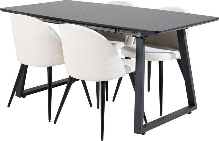 Actual product image Ebuy24 Inca 12 dining set (Laminate, MDF, Steel)