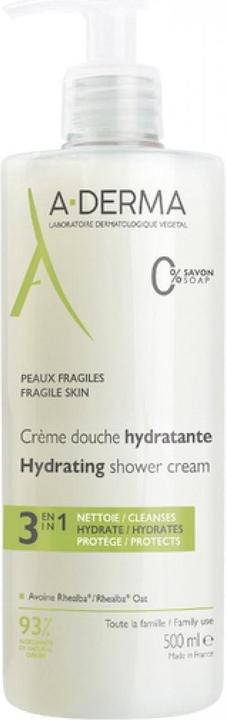 A-Derma Moisturizing Shower Cream 3-In-1