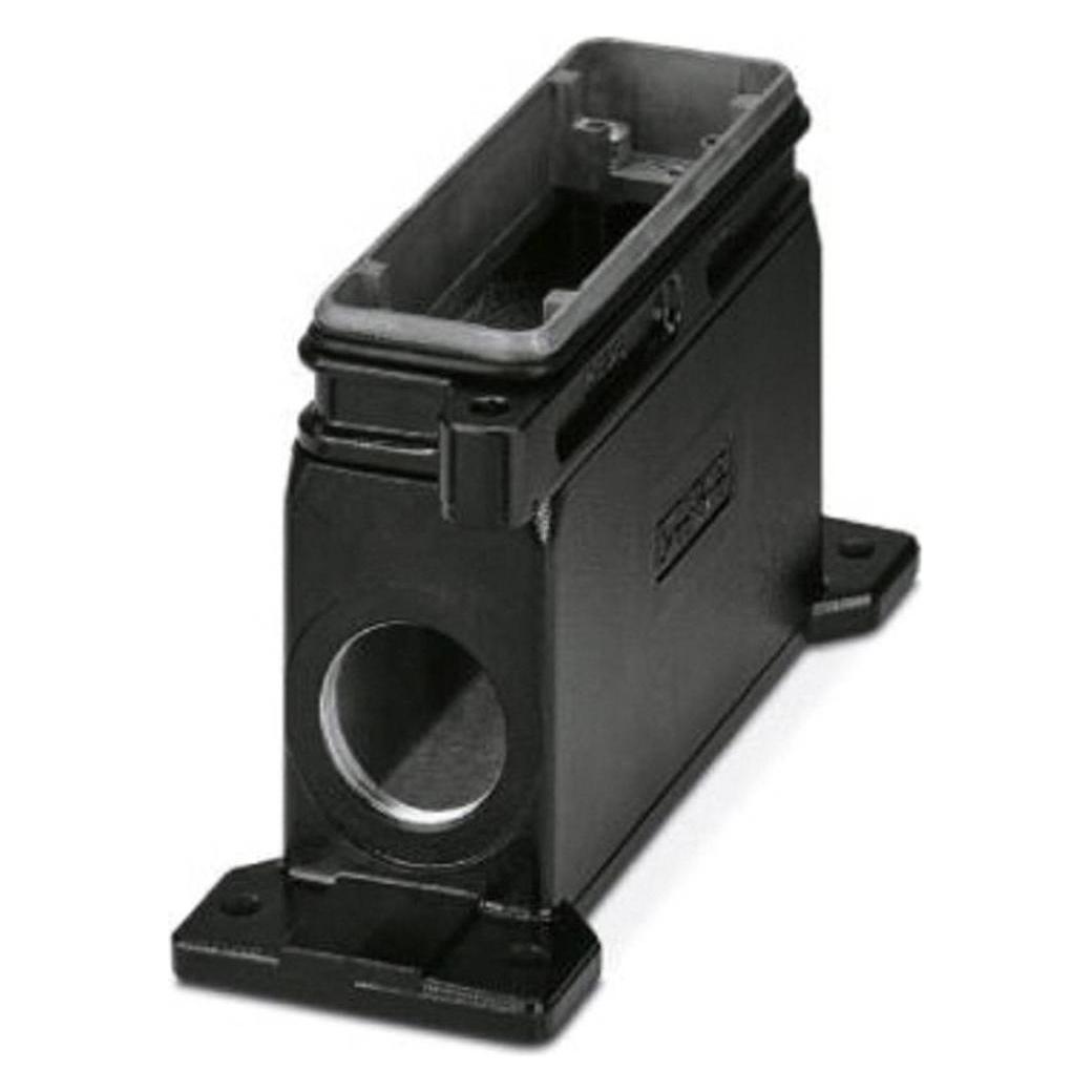 Phoenix Contact Sockelgehäuse HC-HPR-B24-SHFH-2SSM40-EMR-BK 1411063 1 St., Elektronikkabel + Stecker, Schwarz