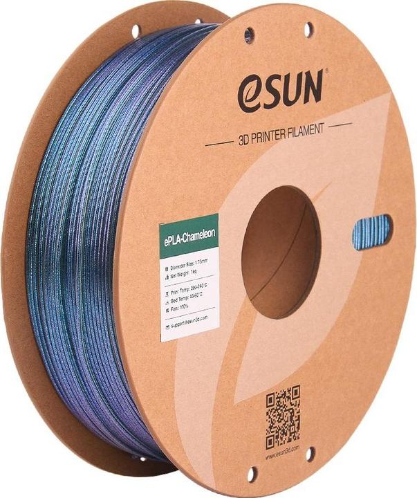 eSUN ePLA-Chameleon Polaris Filament 1.75mm 1Kg (PLA, 1.75 mm, 1000 g, Multicoloured)