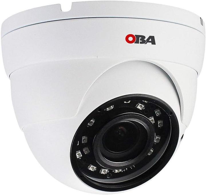 Actual product image OBA ObaLite801P 4K IP Camera 8 Megapixel PoE Audio Autofocus Zoom H265 (3840 x 2160 pixels)