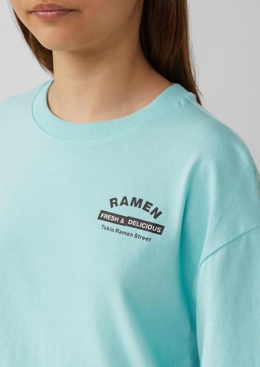 Produktbild S.Oliver T-Shirt Boxy T-Shirt mit Front- und Rückenprint (146, 152)
