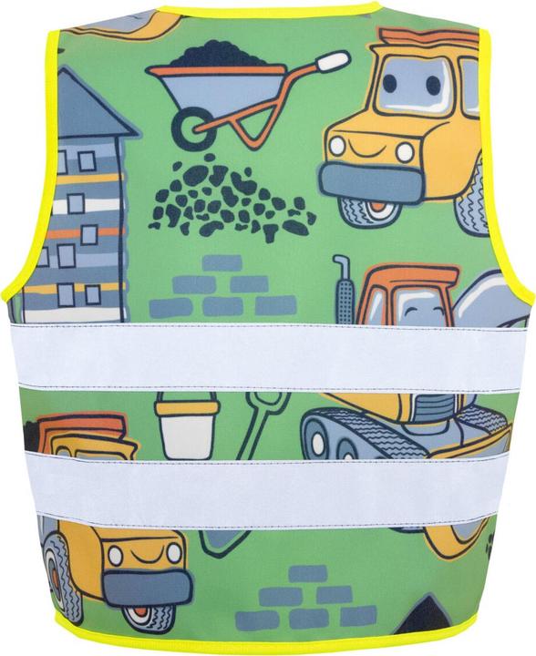 Produktbild Korntex Kinder Warnweste Working Heroes Hellgrün/Baustelle CO2 Neutral XS EN 17353 ® ACTWORCON (XS)