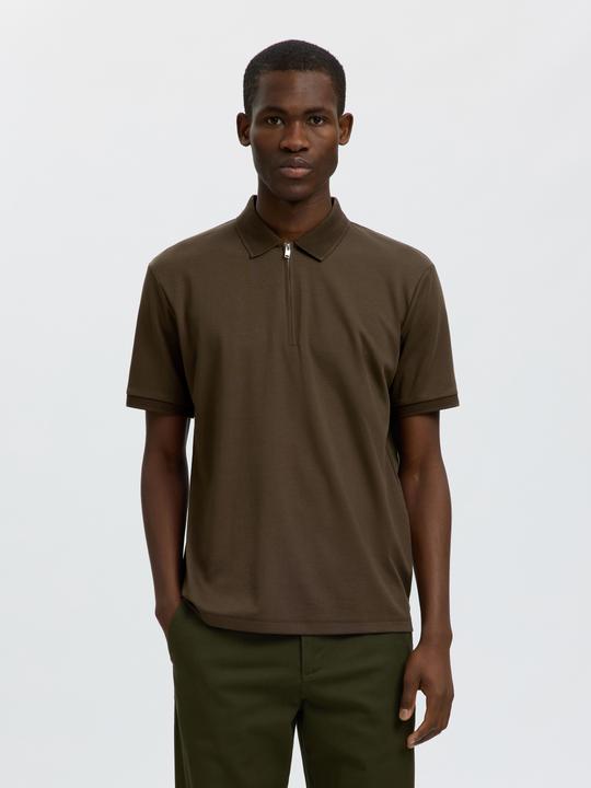 Produktbild Selected Slhfave Zip Ss Polo Noos (M)