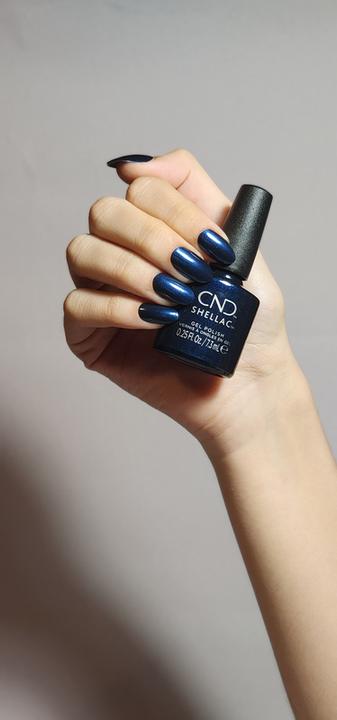 Produktbild CND Shellac Midnight Flight 457 (Midnight Flight, UV-Gel Lack)