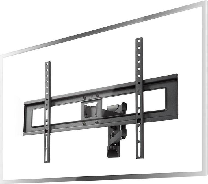 Image du produit Nedis Support mural pour TV à mouvement complet - 37 - 70" - Max. 25 kg - 3 points de pivotement - (Mur, 70", 25 kg)
