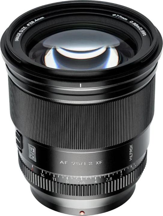 Actual product image Viltrox XF AF 75mm F1.2 (Fujifilm X, APS-C / DX)