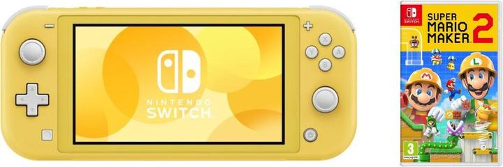 Actual product image Nintendo Switch Lite + Super Mario Maker 2
