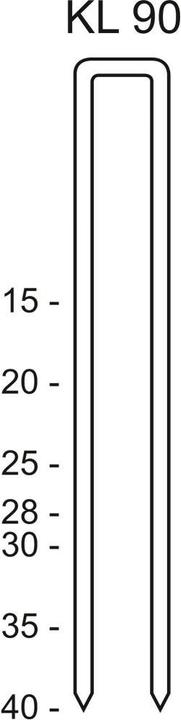 Schneider Druckluft Compressed air staple KL 90/40 CNKH/2000