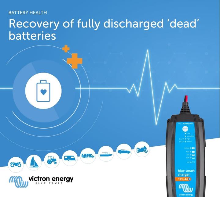 Produktbild Victron Energy Bleiakku-Ladegerät Blue Smart (12V, 4 A)