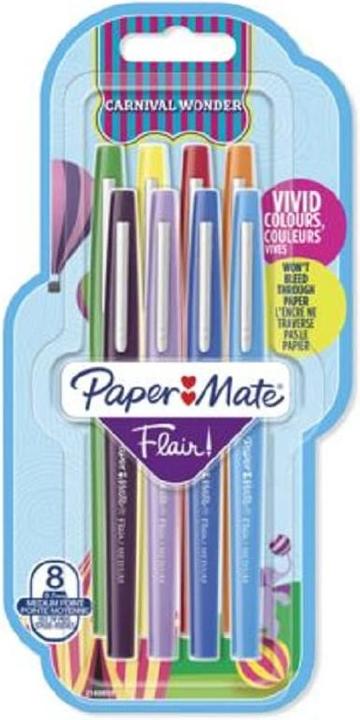 Productafbeelding Paper Mate Viltstiften Flair Carn. Wonder 8er M (8 x)