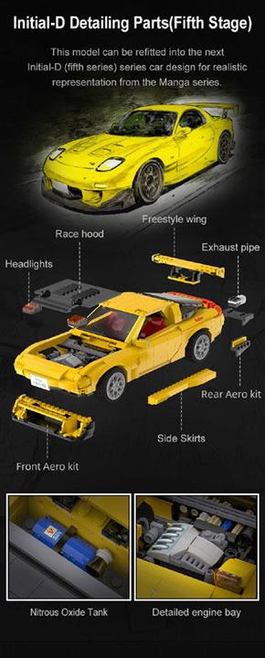 Actual product image Cada Mazda FD3S RX-7