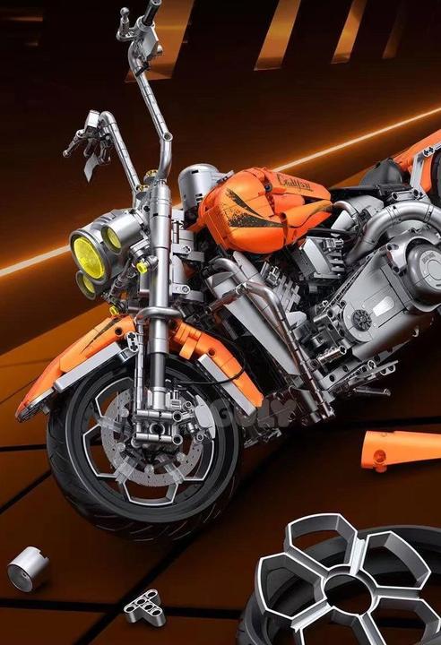 Actual product image Guly Raceforge Orange Chopper