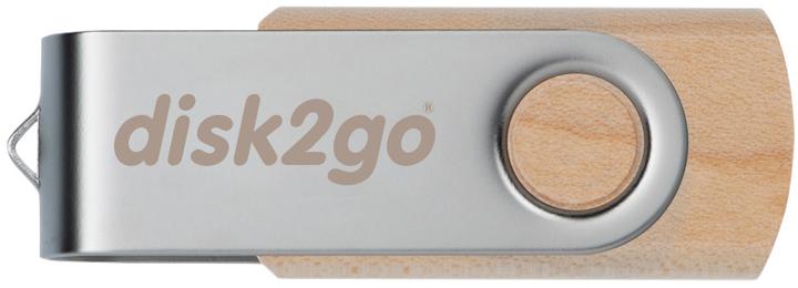Image du produit Disk2go Bois (16 Go, USB-A)