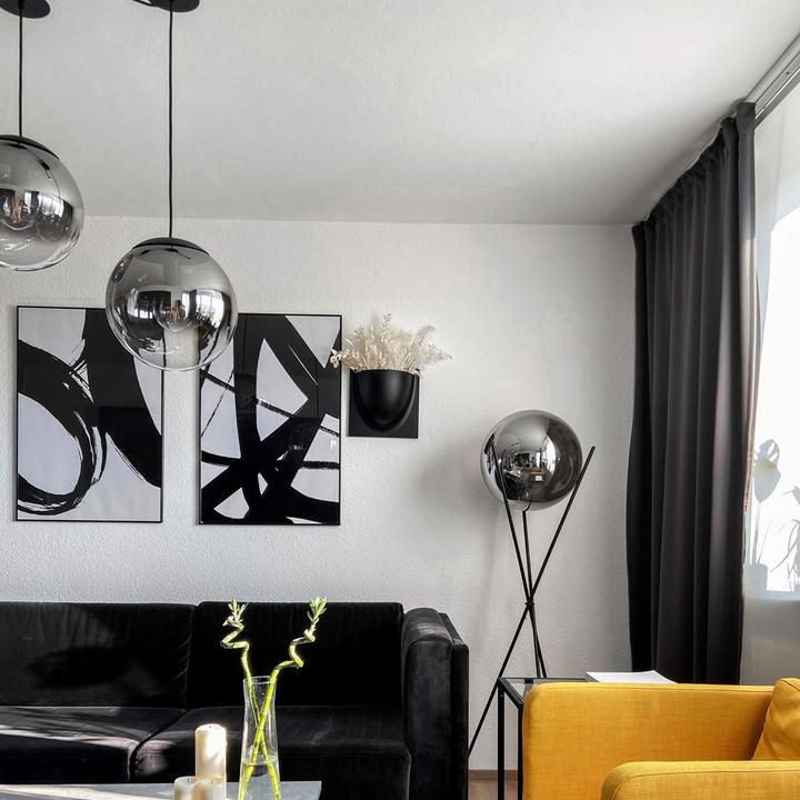 Produktbild s.luce Sphere Glas-Stehlampe 40cm (E27)