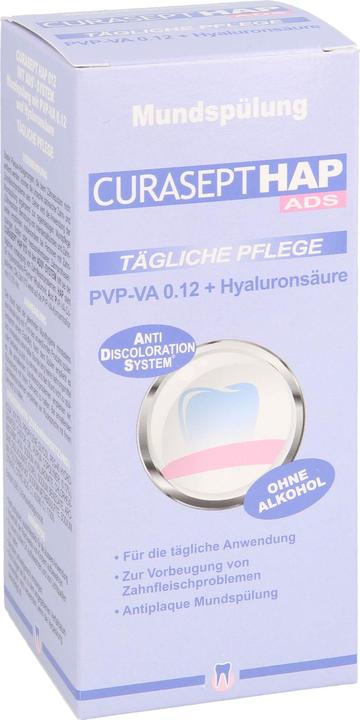 Immagine prodotto Curasept HAP012 PVP-VA 0,12 + Hyaluron Collutorio, 200 ml FLA (200 ml, Collutorio)