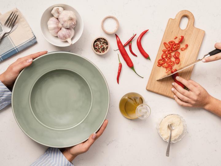 Produktbild Thomas Amici Colore - Moss Green - Pastateller (1x, 30 cm)