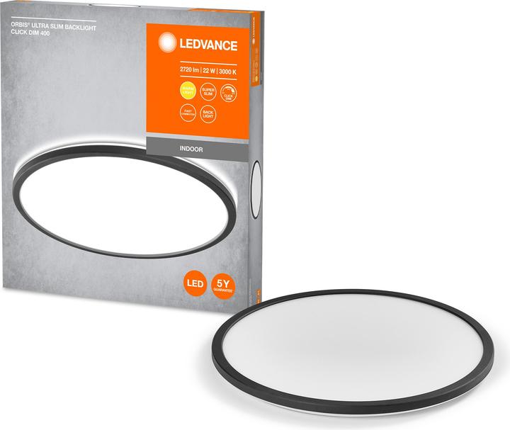 Immagine prodotto Ledvance ORBIS ULTRA SLIM CLICK DIM 400 mm NERO (1740 lm)