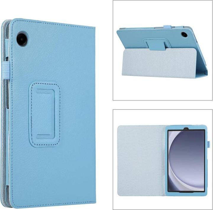 Cover-Discount Galaxy Tab A9 - Bi-fold Stand Etui hellblau (Galaxy Tab A9)