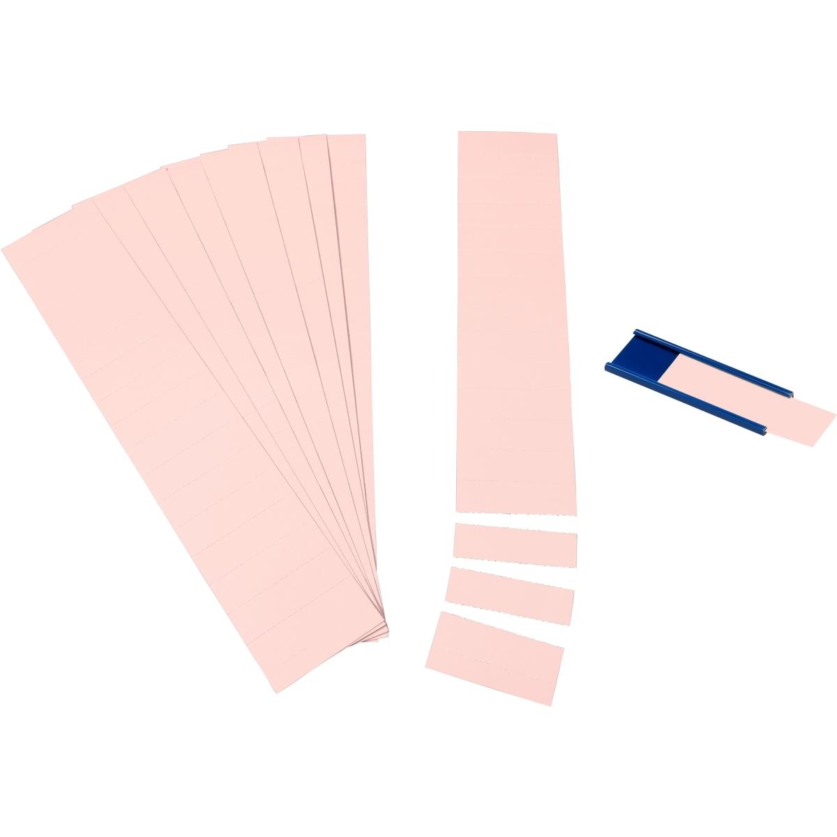 Ultradex, Kartenaufbewahrung, Einsteckkarten für 34mm Einsteckschiene 60x32mm rosa VE=90 Stück