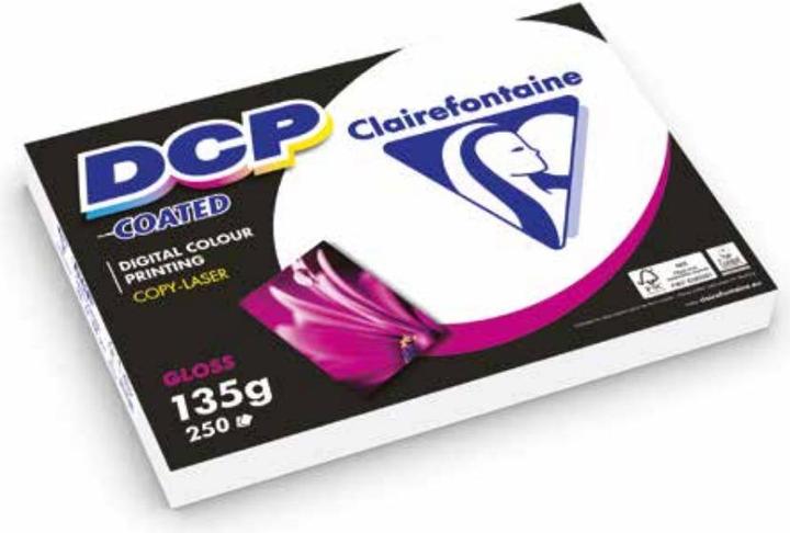 Image du produit Clairefontaine Papier pour imprimante laser DCP Coated Gloss, A4, 200 g/qm (200 g/m², A4)