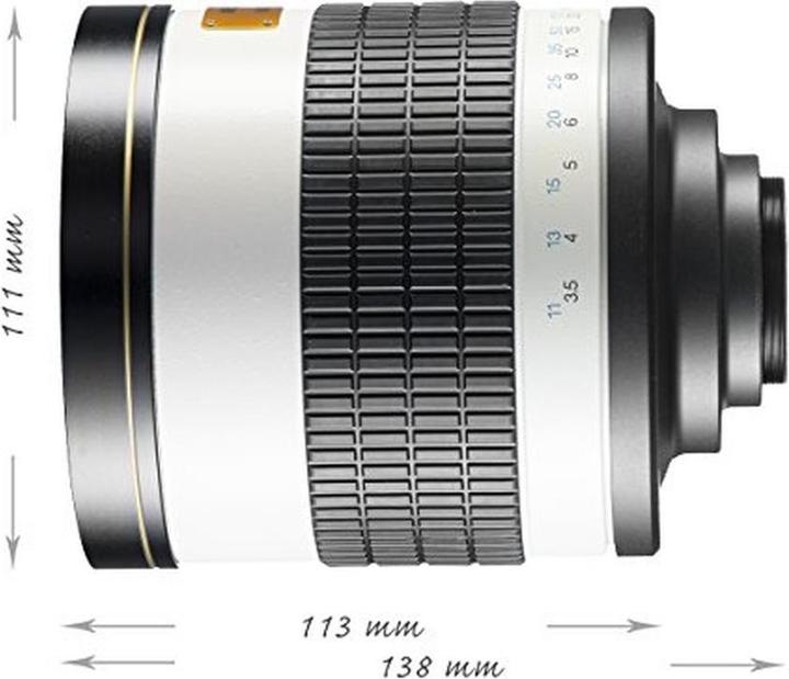 Actual product image Walimex 800mm f/8.0 Pentax K (Pentax K, full size, APS-C / DX)