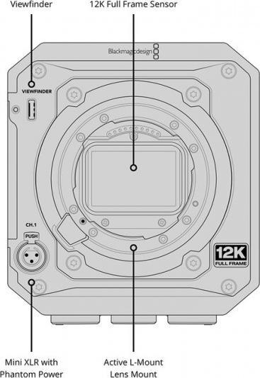 Actual product image Blackmagic PYXIS 12K (L-Mount) (98.70 Mpx, 40p)