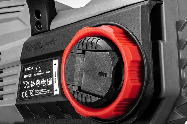 Actual product image Graphite Saw grandininis battery 250mm ENERGY+ 18V (Battery chain saw)