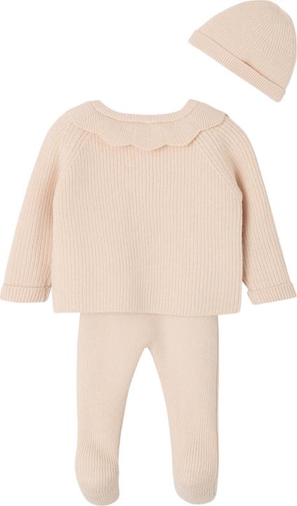 Image du produit Vertbaudet Baby-Set: Strickjacke, Hose & Mütze