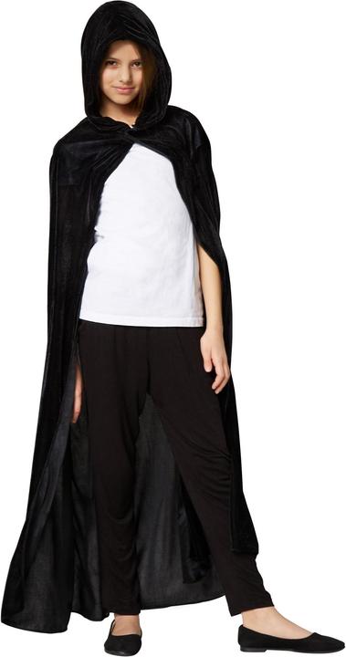 Actual product image Dressforfun Mystic velvet cape black (116)