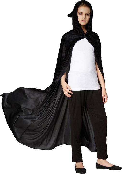 Actual product image Dressforfun Mystic velvet cape black (116)
