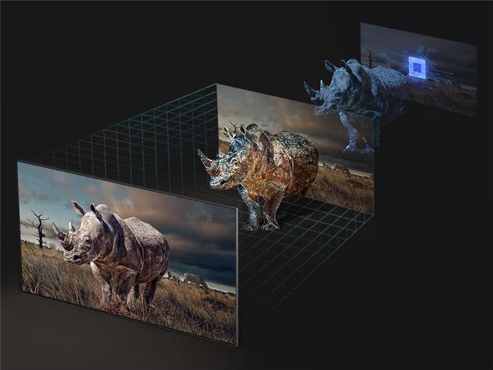 Actual product image Samsung QE85QN85DBT (85", 4K, 2024)