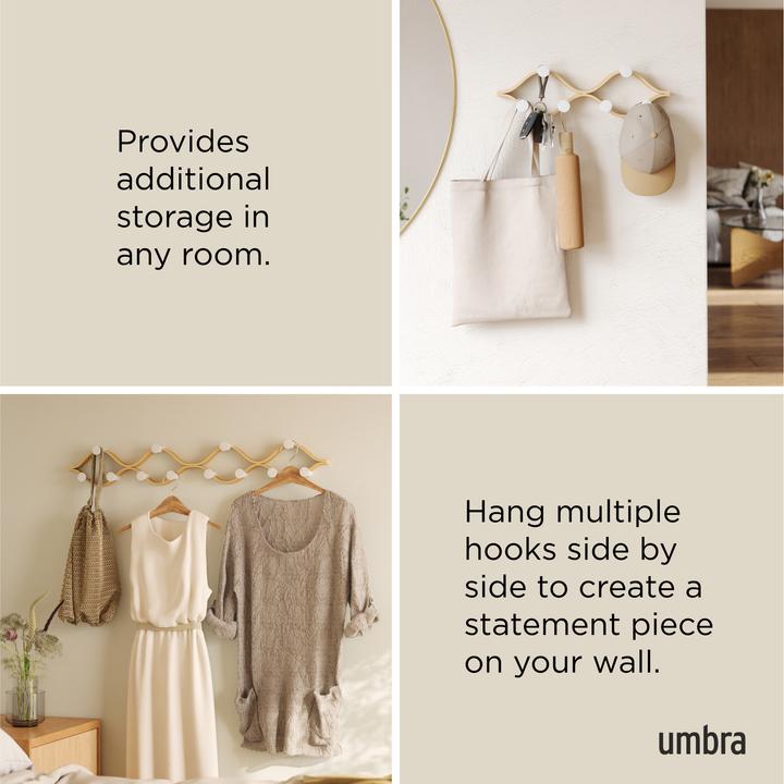 Immagine prodotto Umbra Montage 6 Hook Wht/Nat