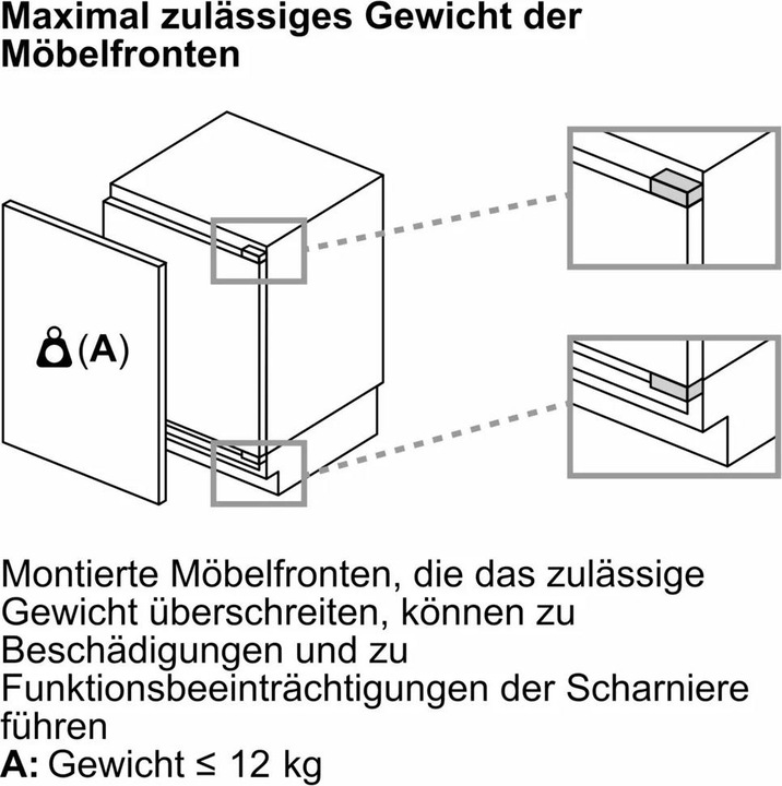 Produktbild Siemens SIEM Unterbau-Kühlautomat (110 l)