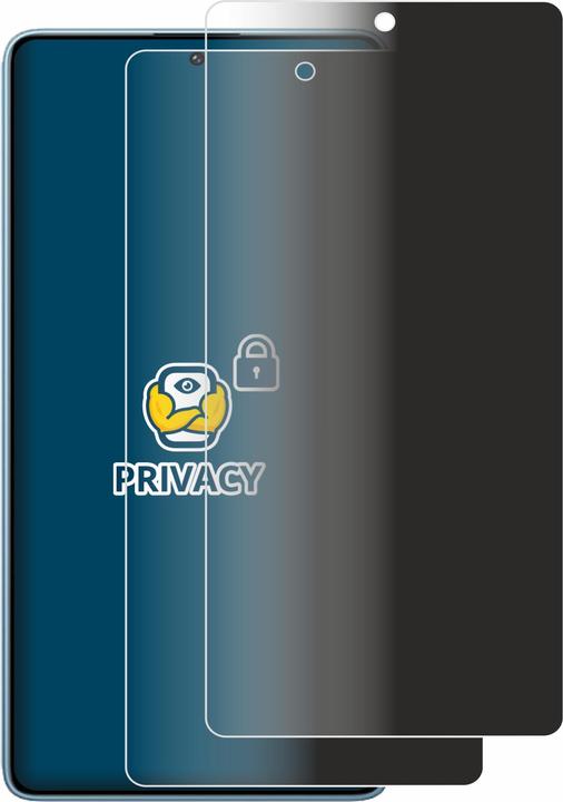 Produktbild BROTECT Sichtschutzfolie Anti-Spy Privacy Folie Blaulicht-Schutz (2 Stück, Xiaomi Redmi Note 14)