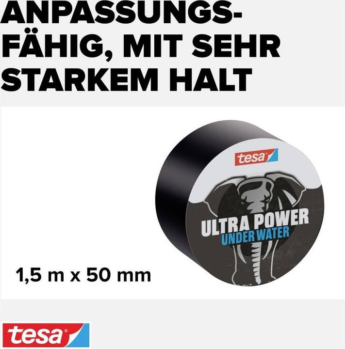 Image du produit tesa Ruban de réparation Ultra Power underwater (50 mm)