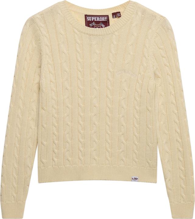 Actual product image Superdry Essentials Slender Cable Sweater (M)